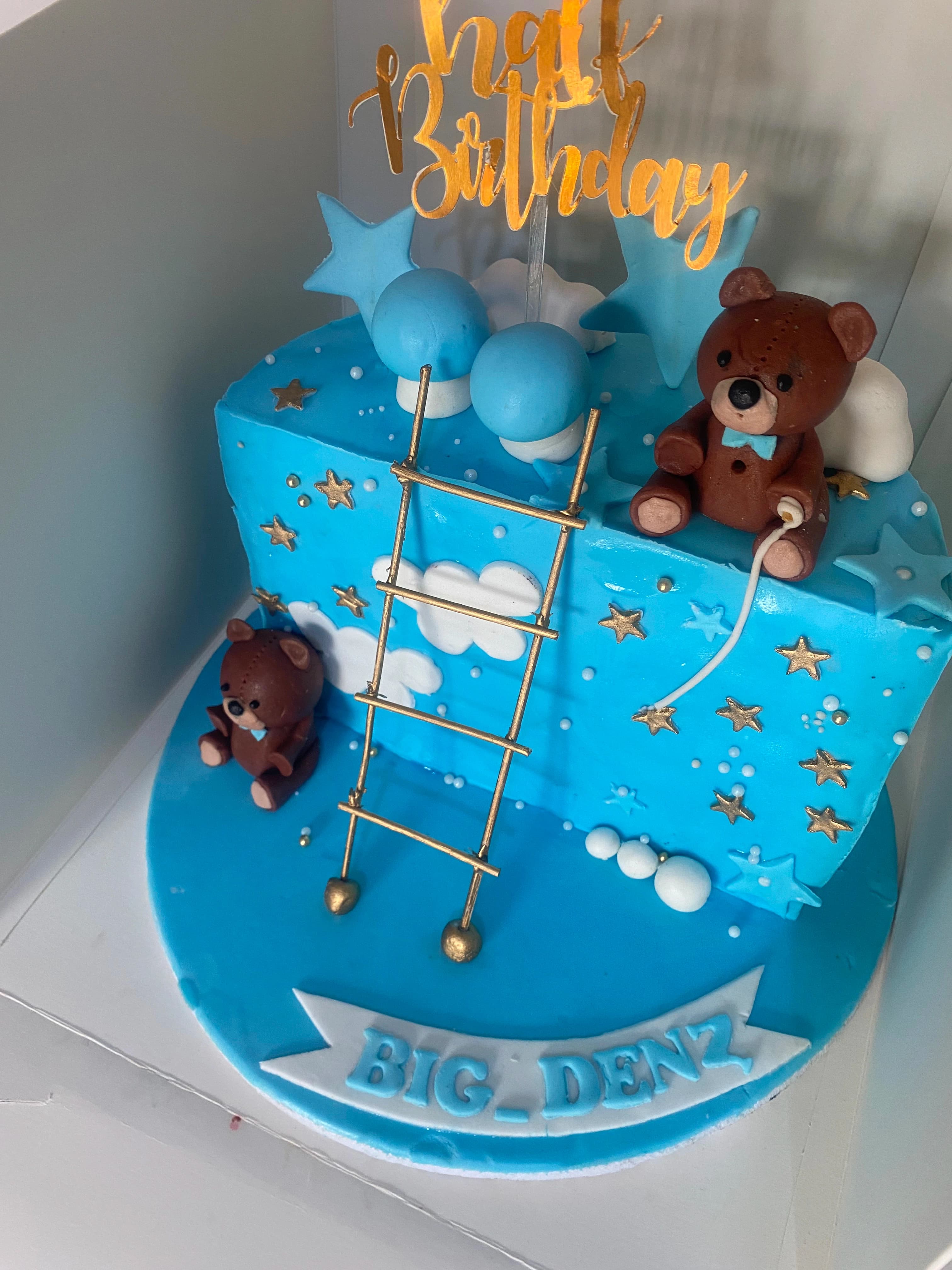 Baby's First Half-Birthday Cake